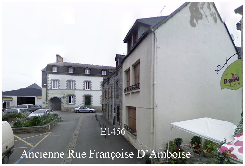 Ancienne rue Fran&ccedil;ois d&rsquo;Amboise 