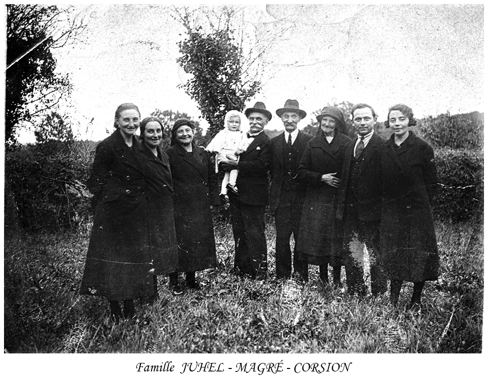 Famille JUHEL- MAGR&Eacute;- CORSION