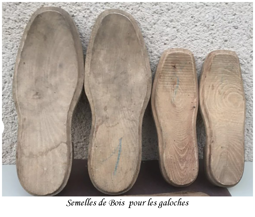 Semelles en bois 