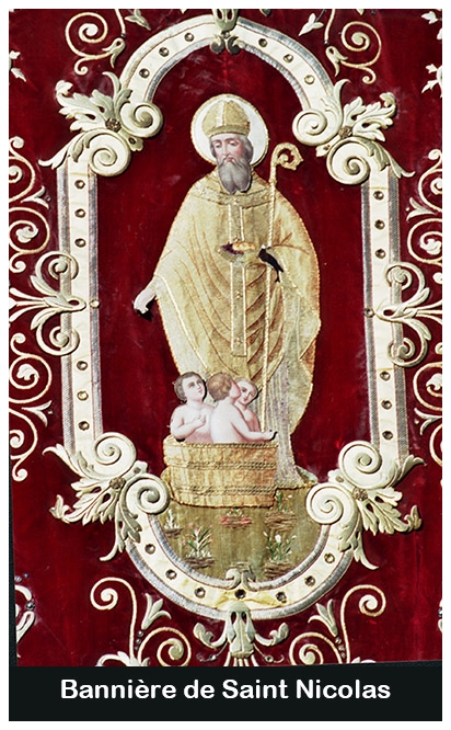 Pourquoi Saint Nicolas fut-il choisi pour &ecirc;tre le saint patron de La Gacilly ? Ici, il n&rsquo;est pas inutile de rappeler que Carentoir - et donc La Gacilly - fut un haut lieu templier et que ces Templiers avaient Saint Nicolas pour saint patron