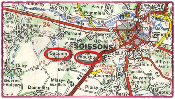 ROBERT Henri Marcel Marie - MPF : disparu le 19-7-1918 &agrave; Saconin et Breuil (Aisne)