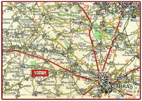 ALLANIC Joseph    MPF : 29-12-1915 &agrave; Habarcq (Pas de Calais) 