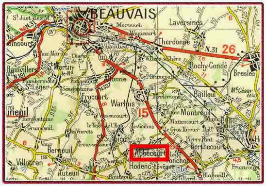 BOUCHER Joseph Marie MPF : 30-10-1918 &agrave; l&rsquo;h&ocirc;pital d&rsquo;&eacute;vacuation 36 - SP164 &agrave; Abb&eacute;court