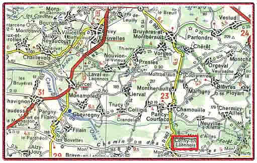 BOUCHER Pierre Marie - MPF : 23-4-1917 &agrave; Malbati (Aisne). Tranch&eacute;e de Brahms