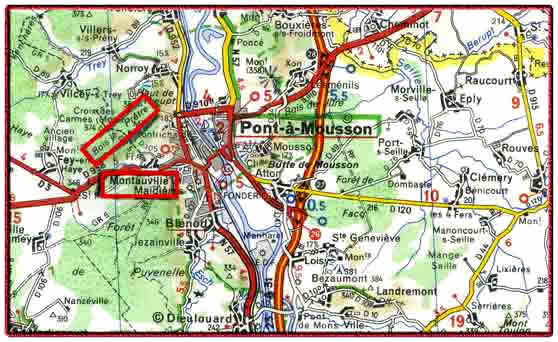 D&Eacute;SILLE Hyppolite Louis - MPF : 15-3-1916 au Bois Le Pr&ecirc;tre (Meurthe et Moselle) 