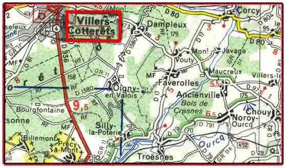 FLEURY Jean Baptiste - MPF  : 12-4-1918 &agrave; l&rsquo;h&ocirc;pital temporaire no 22 de Villers-Cotter&ecirc;ts (Aisne)