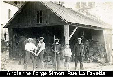 ancienne forge de Mr SIMON Rue Lafayette &agrave; La Gacilly