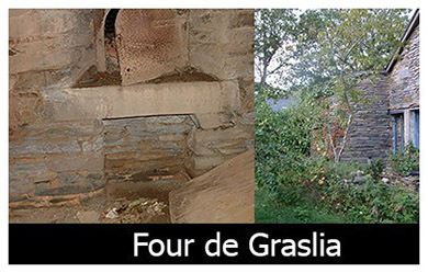 Dans un aveu du 13 septembre 1639 de Gilles de Talhou&euml;t, il est question des &laquo; landes de Grasl&eacute;as &raquo; ; il s&rsquo;agit tr&egrave;s certainement de Graslia mais la ferme n&rsquo;existait pas encore ; elle ne sera construite que beaucoup plus tard. Par contre, le moulin &agrave; vent dont parle l&rsquo;abb&eacute; Cherel devait exister.