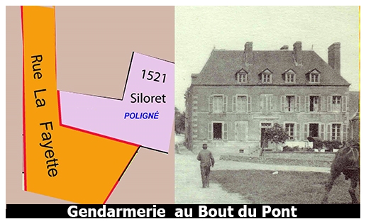 La  gendarmerie de La Gacilly a &eacute;t&eacute; lou&eacute;e le 12 d&eacute;cembre 1860
