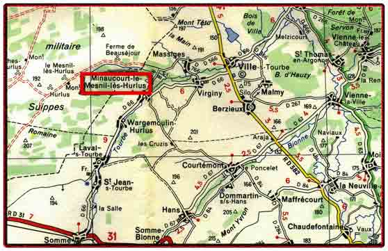 GLET Albert Joseph Marie - MPF : disparu le 26-9-1914 &agrave; Minaucourt (Marne).