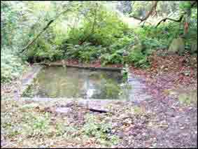 L&agrave; encore, la fontaine est accompagn&eacute;e d&rsquo;un abreuvoir et d&rsquo;un lavoir