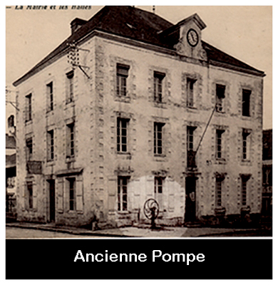 Sur la photo on y voit bien s&ucirc;r, la toute r&eacute;cente Maison de Ville, mais aussi Le Puits.