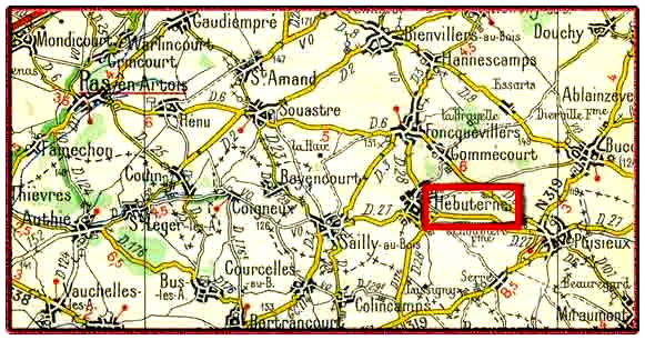 SALOUX Jean Marie - MPF : 7-6-1915 &agrave; H&eacute;buterne (Pas-de-Calais)