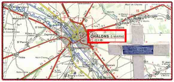 SOULAINE Joseph- - MPF : 5-10-1915 &agrave; l&rsquo;h&ocirc;pital compl&eacute;mentaire F&eacute;vrier n&deg; 19 &agrave; Ch&acirc;lons-sur-Marne
