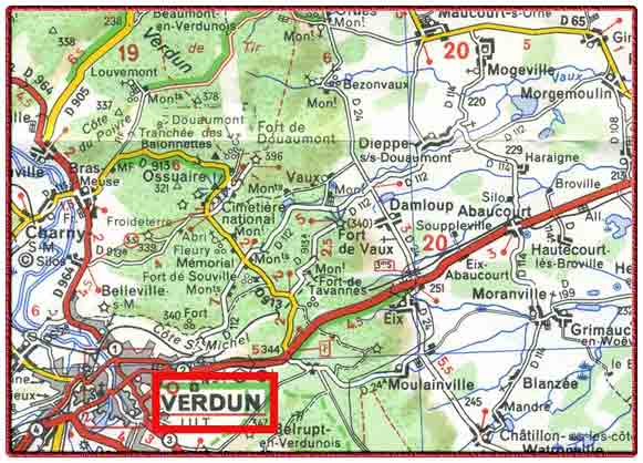 VNCENT Baptiste Pierre , MPF : 8-5-1915 &agrave; l&rsquo;h&ocirc;pital temporaire n&deg; 11 &agrave; Verdun (Meuse)